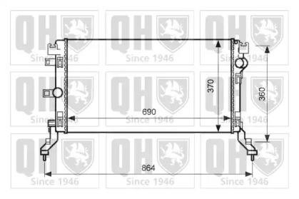 Теплообменник QUINTON HAZELL QER2603