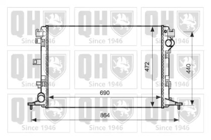 Теплообменник QUINTON HAZELL QER2605