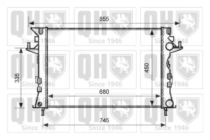 Теплообменник QUINTON HAZELL QER2608