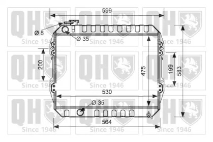 Теплообменник QUINTON HAZELL QER2611