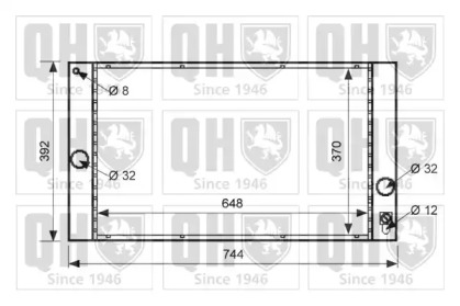 Теплообменник QUINTON HAZELL QER2614