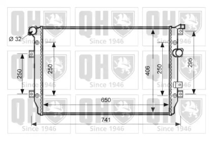 Теплообменник QUINTON HAZELL QER2616