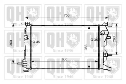 Теплообменник QUINTON HAZELL QER2623