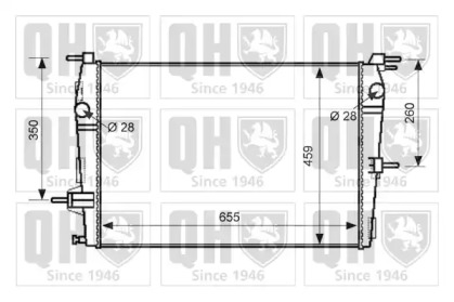 Теплообменник QUINTON HAZELL QER2624