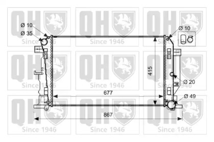 Теплообменник QUINTON HAZELL QER2629