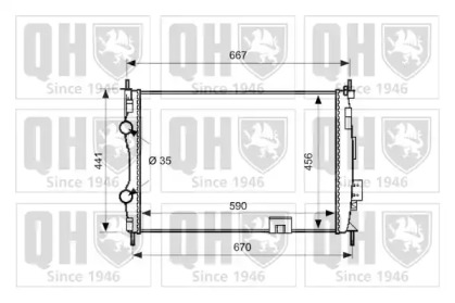 Теплообменник QUINTON HAZELL QER2639