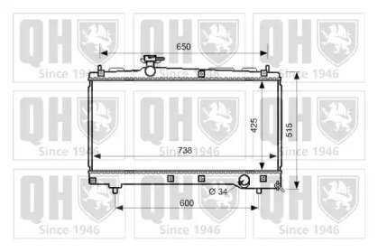 Теплообменник QUINTON HAZELL QER2656