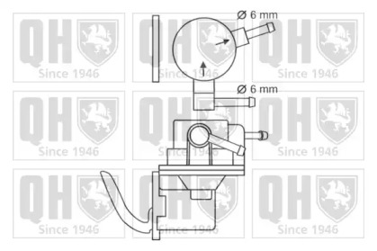 Топливный насос QUINTON HAZELL QFP156