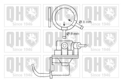 Топливный насос QUINTON HAZELL QFP276