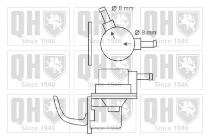 Топливный насос QUINTON HAZELL QFP32