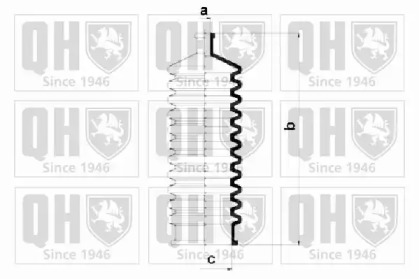 Комплект пыльника QUINTON HAZELL QG1004