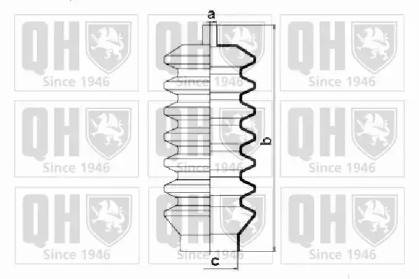 Комплект пыльника QUINTON HAZELL QG1010