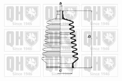 Комплект пыльника QUINTON HAZELL QG1011