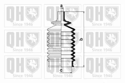 Комплект пыльника QUINTON HAZELL QG1017