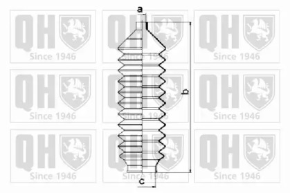 Комплект пыльника QUINTON HAZELL QG1050