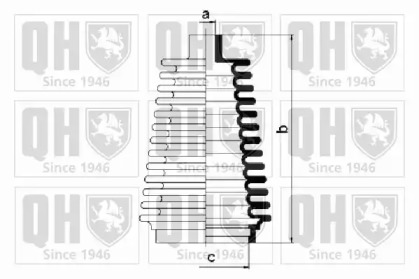 Комплект пыльника QUINTON HAZELL QG1052