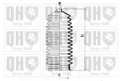 Комплект пыльника QUINTON HAZELL QG1088