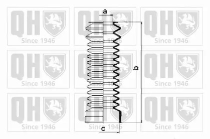 Комплект пыльника QUINTON HAZELL QG1135