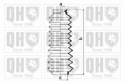 Комплект пыльника QUINTON HAZELL QG1138