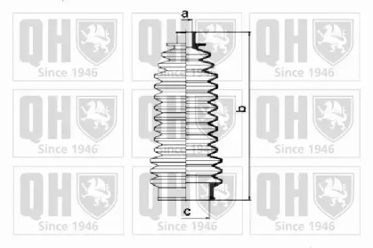 Комплект пыльника QUINTON HAZELL QG1160