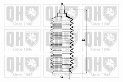 Комплект пыльника QUINTON HAZELL QG1166