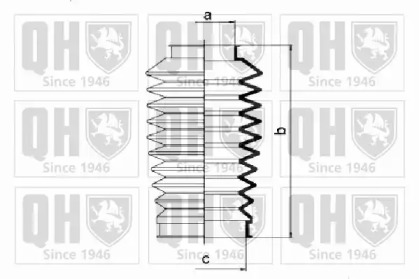 Комплект пылника, рулевое управление QUINTON HAZELL QG1177