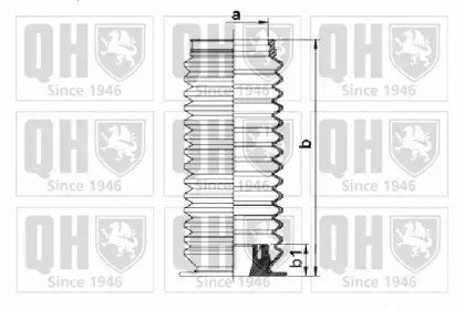 Комплект пыльника QUINTON HAZELL QG1196