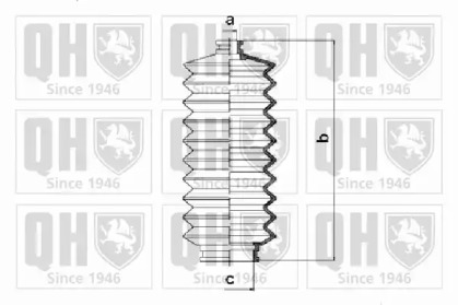 Комплект пыльника QUINTON HAZELL QG1203