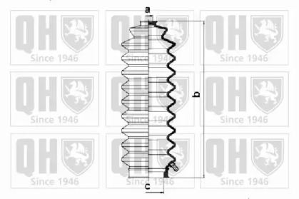 Комплект пыльника QUINTON HAZELL QG1208