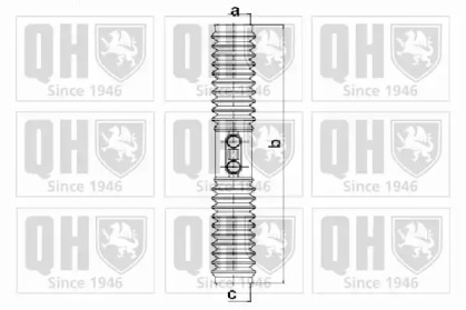 Комплект пыльника QUINTON HAZELL QG1257