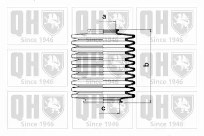 Комплект пыльника QUINTON HAZELL QG1268