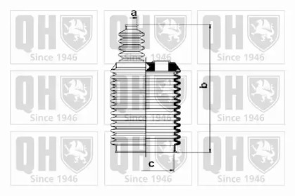 Комплект пыльника QUINTON HAZELL QG1296