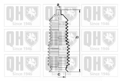 Комплект пыльника QUINTON HAZELL QG1309