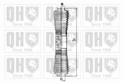 Комплект пыльника QUINTON HAZELL QG1315