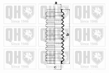 Комплект пыльника QUINTON HAZELL QG1322