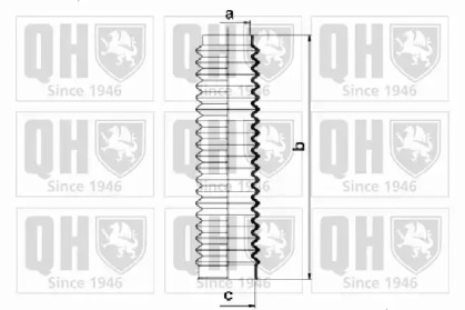 Комплект пыльника QUINTON HAZELL QG1338