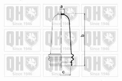 Комплект пыльника QUINTON HAZELL QG1350