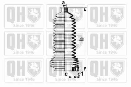 Комплект пыльника QUINTON HAZELL QG1359