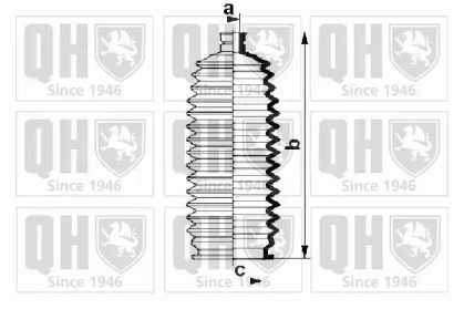 Комплект пыльника QUINTON HAZELL QG1374