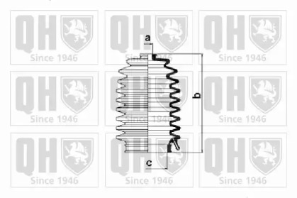 Комплект пыльника QUINTON HAZELL QG1396