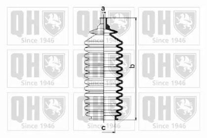 Комплект пылника, рулевое управление QUINTON HAZELL QG1403
