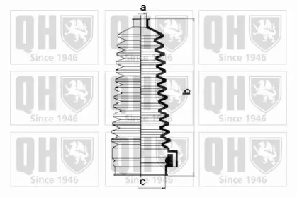 Комплект пыльника QUINTON HAZELL QG1405