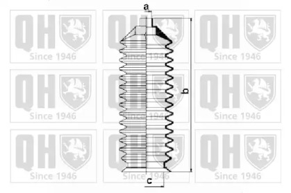 Комплект пыльника QUINTON HAZELL QG1406