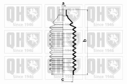 Комплект пыльника QUINTON HAZELL QG1408