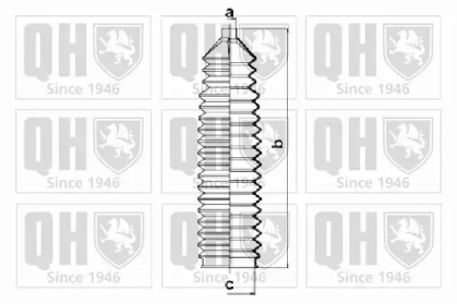 Комплект пыльника QUINTON HAZELL QG1409