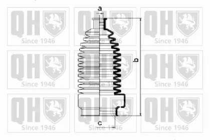 Комплект пыльника QUINTON HAZELL QG1427