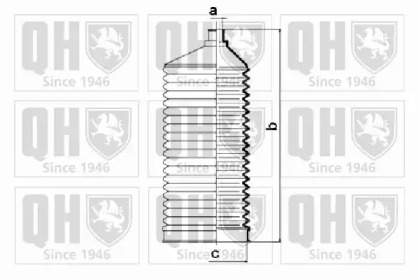 Комплект пыльника QUINTON HAZELL QG1432