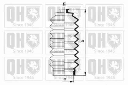 Комплект пыльника QUINTON HAZELL QG1444