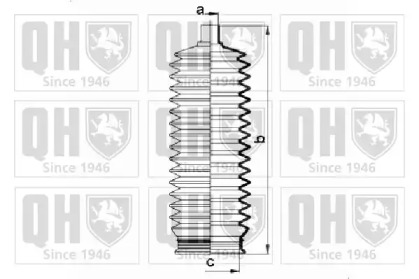 Комплект пыльника QUINTON HAZELL QG1450