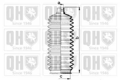 Комплект пыльника QUINTON HAZELL QG1455